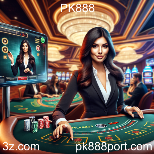 A Emoção do Cassino Ao Vivo no PK888